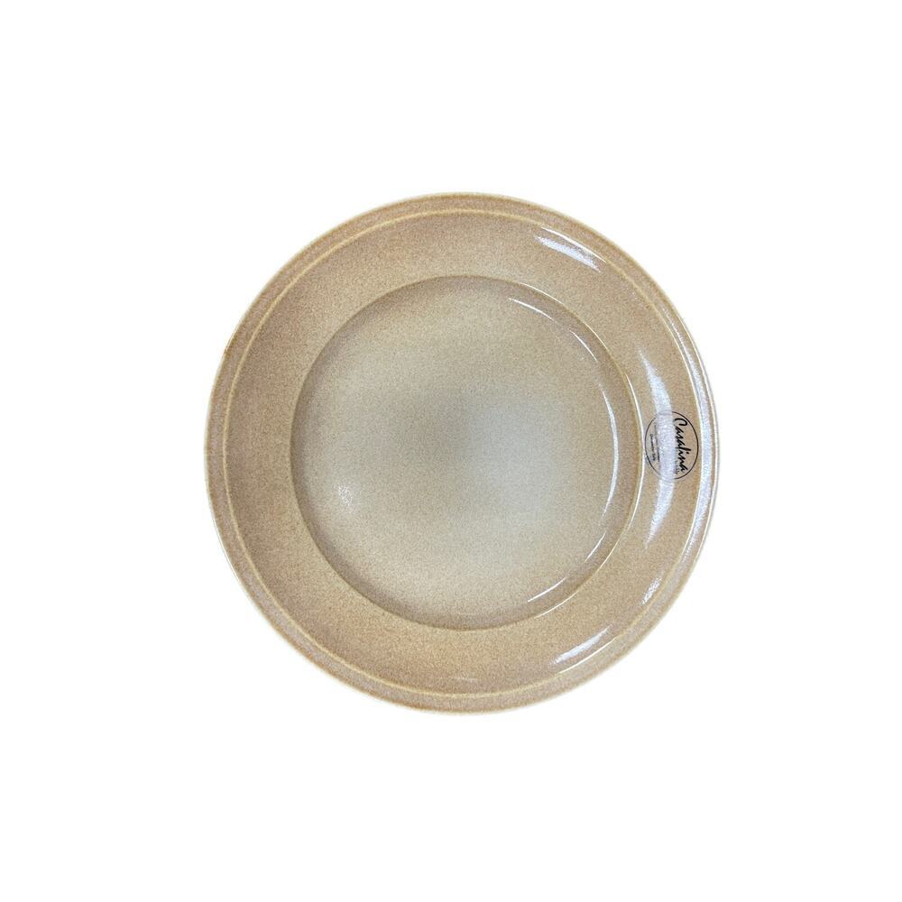 New Casa Stone by Casafina Buena Bistro Sandstone Salad Plate.